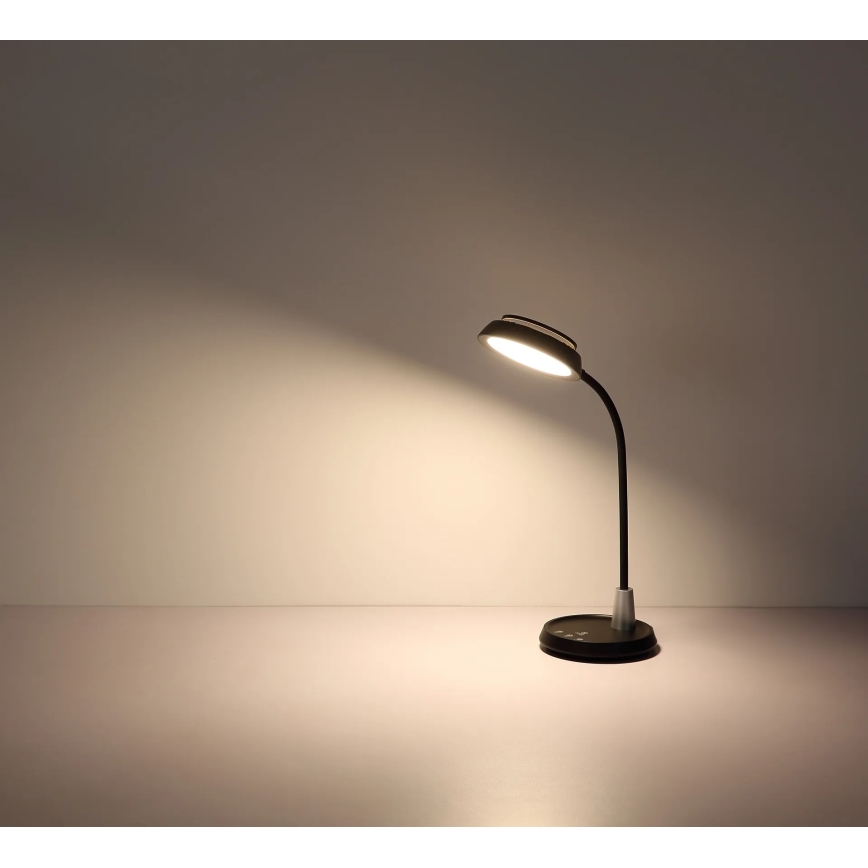 Globo - Lampe de table tactile dimmable LED/12W/230V 3000/4000/6500K noire