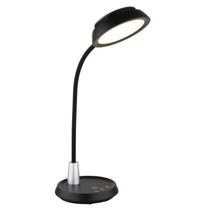 Globo - Lampe de table tactile dimmable LED/12W/230V 3000/4000/6500K noire