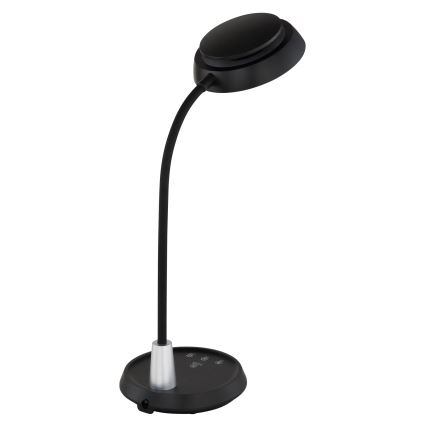 Globo - Lampe de table tactile dimmable LED/12W/230V 3000/4000/6500K noire