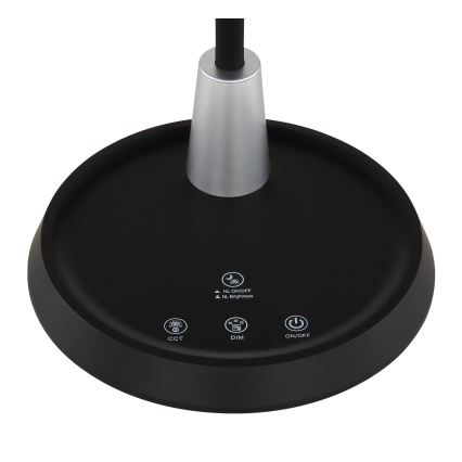 Globo - Lampe de table tactile dimmable LED/12W/230V 3000/4000/6500K noire