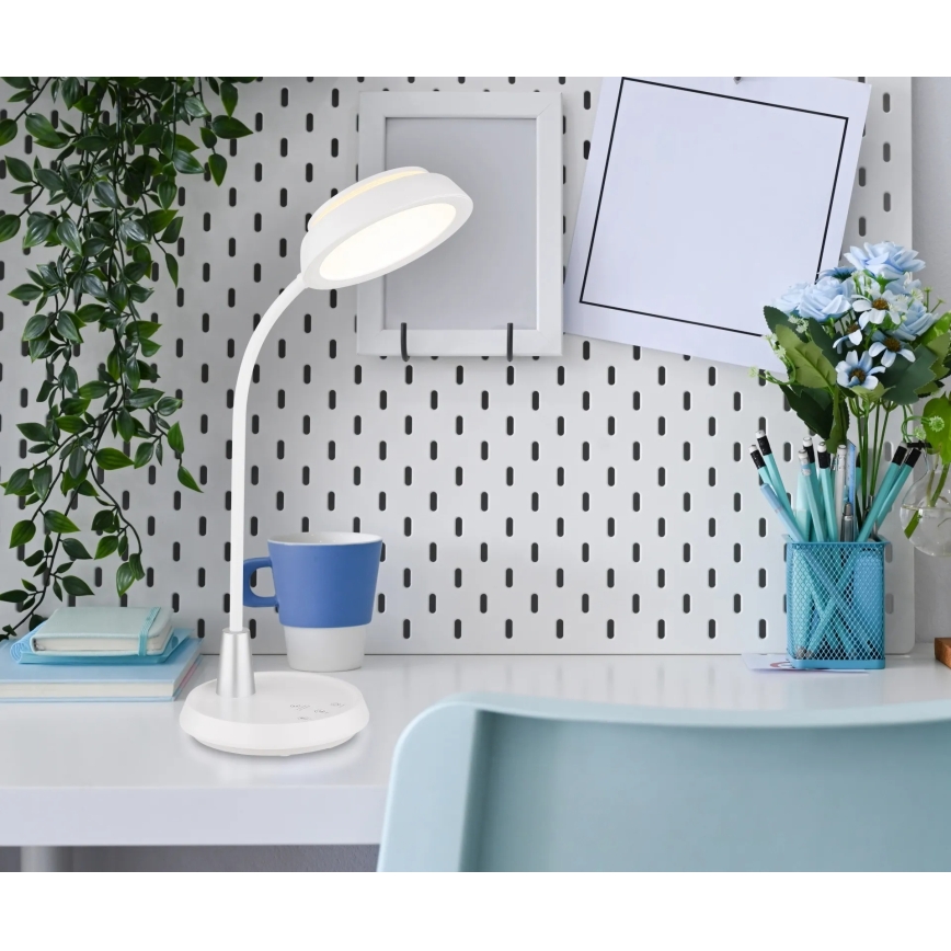 Globo - Lampe de table tactile dimmable LED/12W/230V 3000/4000/6500K blanche