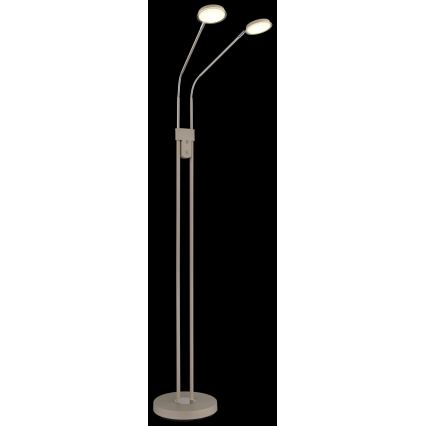 Globo - Lampadaire LED dimmable 2xLED/6,5W/230V 2700/3350/4000K beige