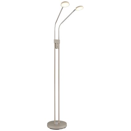 Globo - Lampadaire LED dimmable 2xLED/6,5W/230V 2700/3350/4000K beige