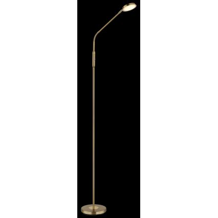 Globo - Lampadaire LED tactile dimmable LED/6,5W/230V 2700/3350/4000K laiton