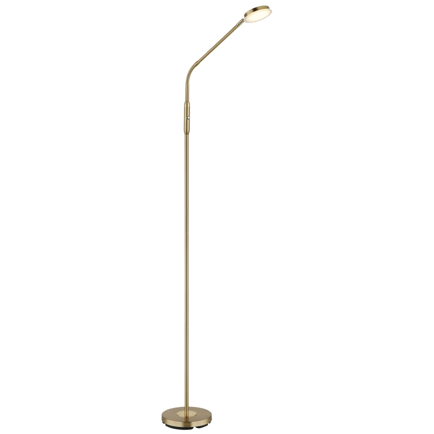 Globo - Lampadaire LED tactile dimmable LED/6,5W/230V 2700/3350/4000K laiton