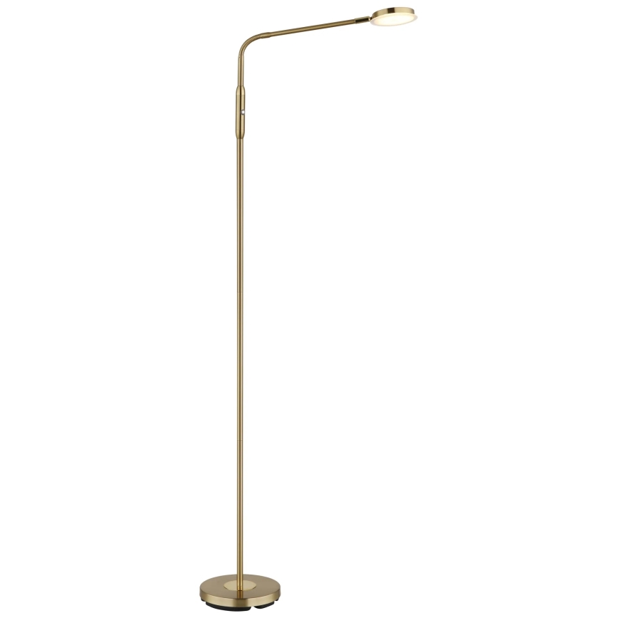 Globo - Lampadaire LED tactile dimmable LED/6,5W/230V 2700/3350/4000K laiton