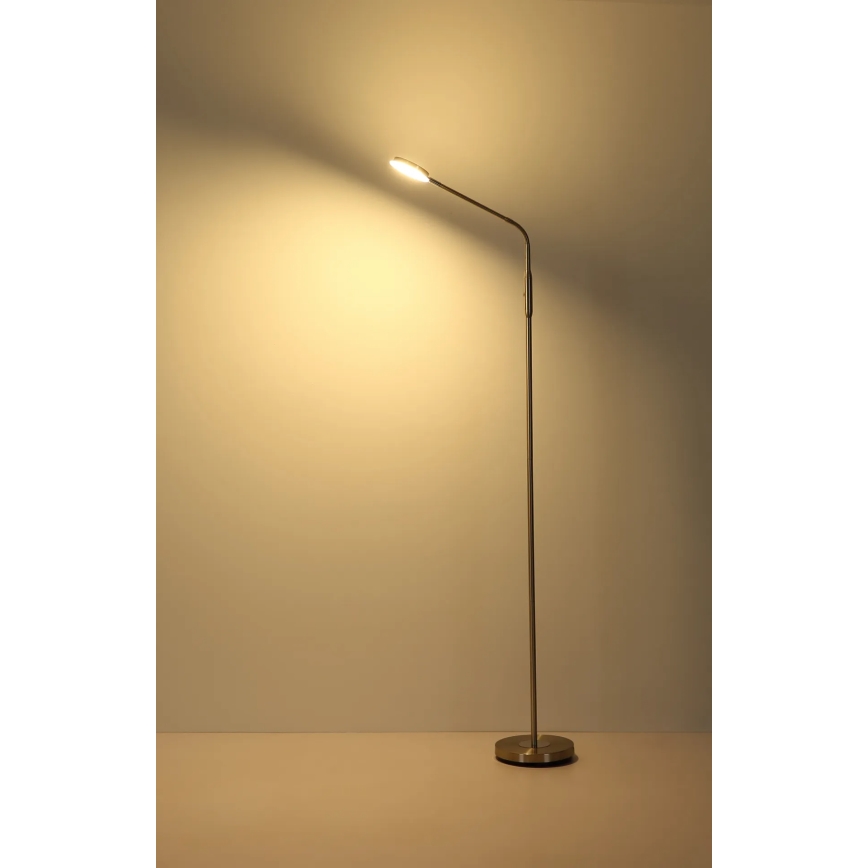Globo - Lampadaire tactile LED dimmable LED/6,5W/230V 2700/3350/4000K chrome mat
