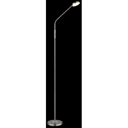Globo - Lampadaire tactile LED dimmable LED/6,5W/230V 2700/3350/4000K chrome mat