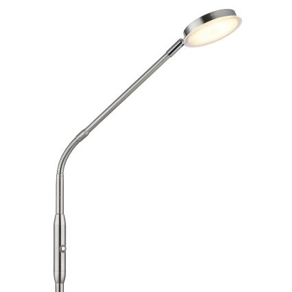 Globo - Lampadaire tactile LED dimmable LED/6,5W/230V 2700/3350/4000K chrome mat