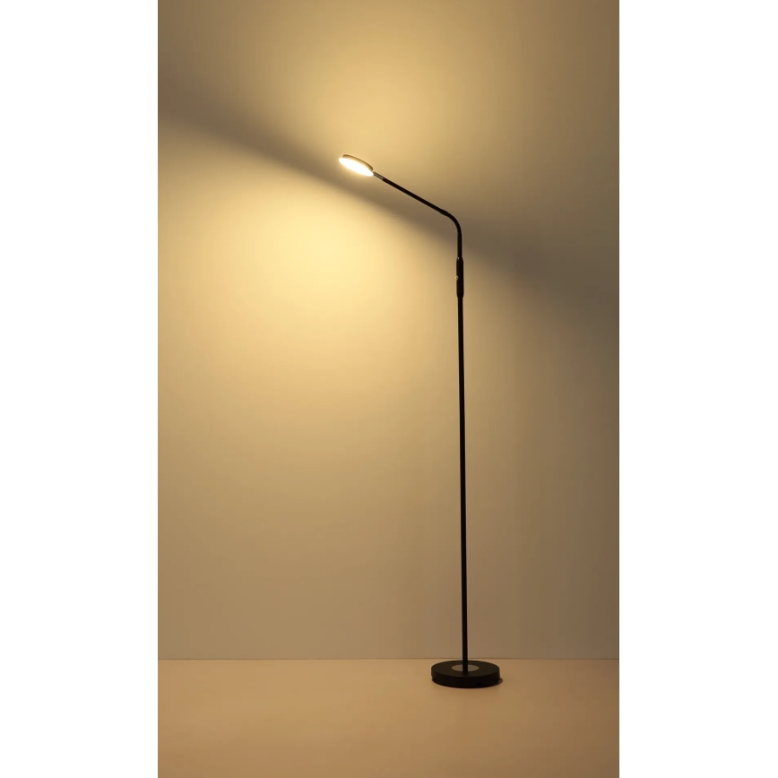 Globo - LED Lampadaire tactile dimmable LED/6,5W/230V 2700/3350/4000K noir