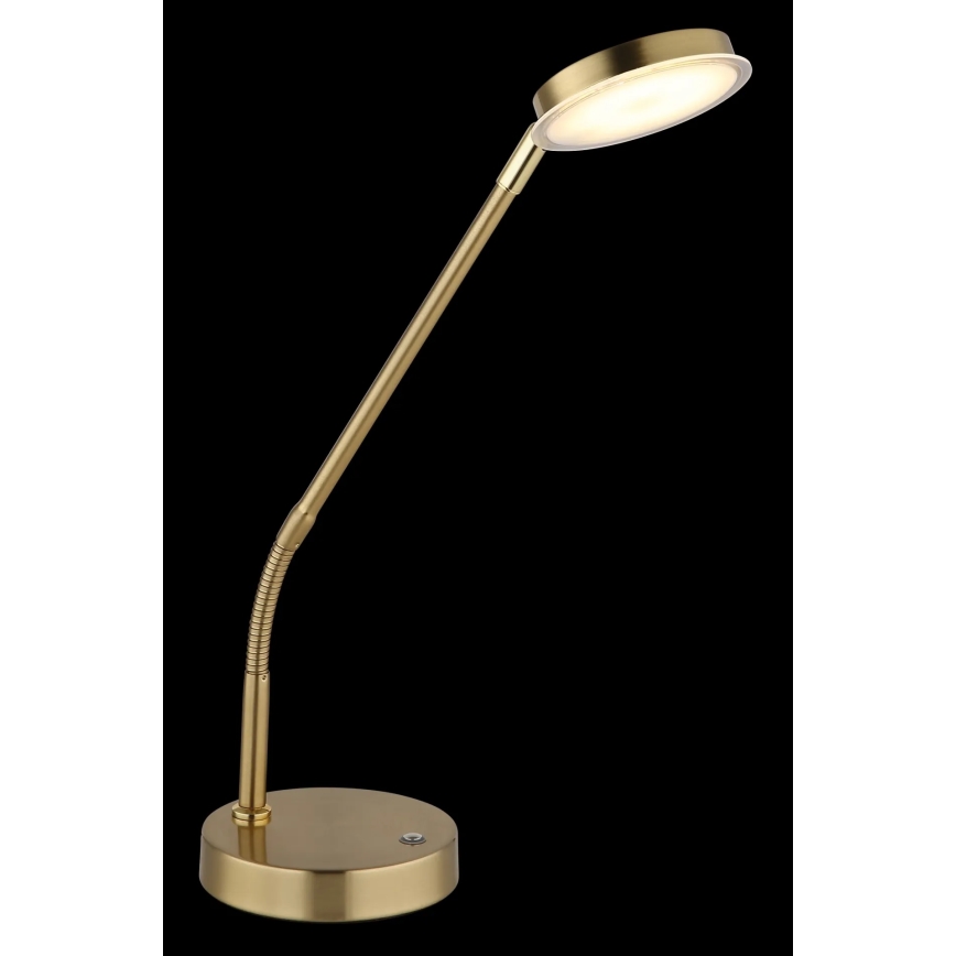 Globo - Lampe de table tactile dimmable LED/6,5W/230V 2700/3350/4000K laiton