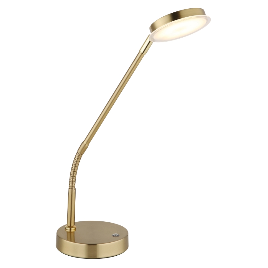 Globo - Lampe de table tactile dimmable LED/6,5W/230V 2700/3350/4000K laiton