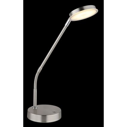 Globo - Lampe de table tactile à LED dimmable LED/6,5W/230V 2700/3350/4000K chrome mat