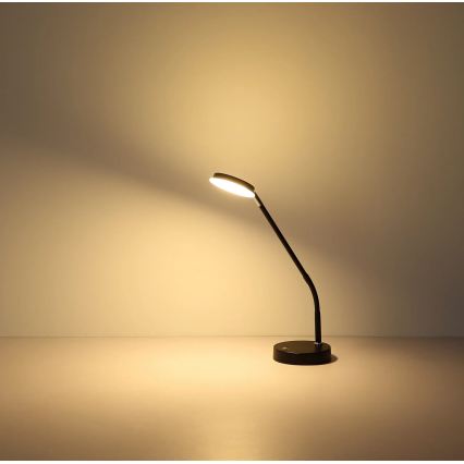 Globo - Lampe de table LED tactile dimmable LED/6,5W/230V 2700/3350/4000K noire