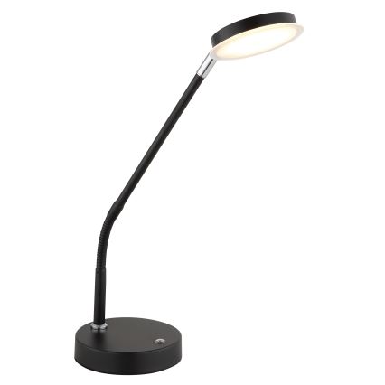 Globo - Lampe de table LED tactile dimmable LED/6,5W/230V 2700/3350/4000K noire