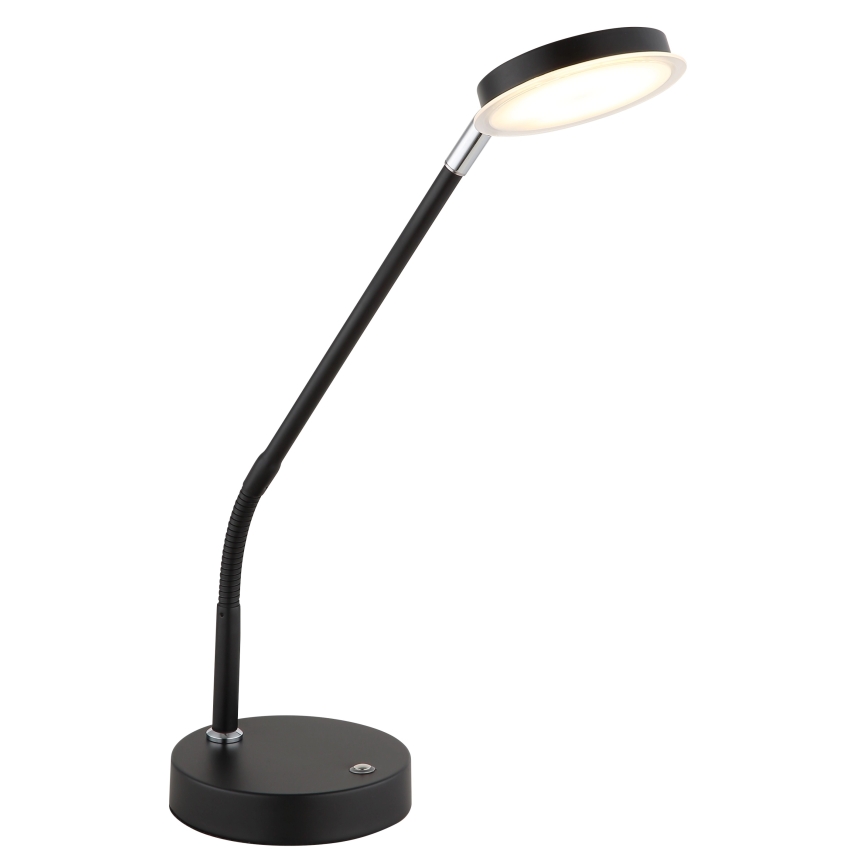 Globo - Lampe de table LED tactile dimmable LED/6,5W/230V 2700/3350/4000K noire