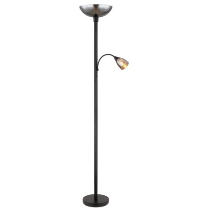 Globo - Lampadaire 1xE27/60W/230V + 1xE14/40W
