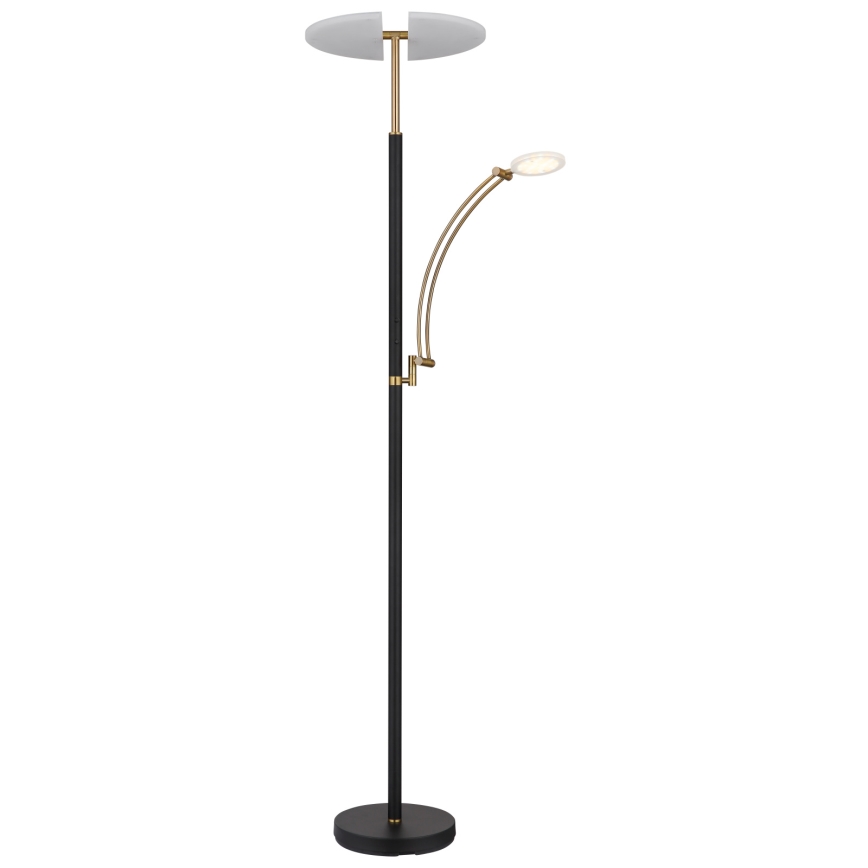 Globo - Lampadaire dimmable LED/40W/230V + LED/5,5W 2700/4000/6000K noir