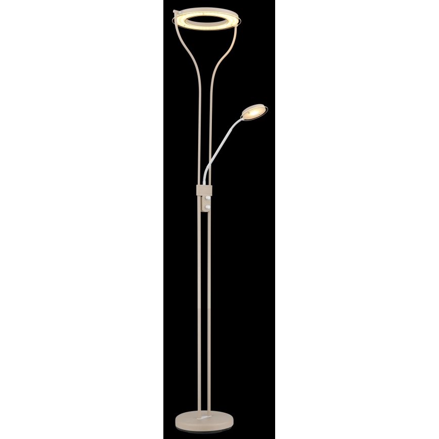 Globo - Lampadaire LED dimmable LED/20W/230V + LED/4W 3000K
