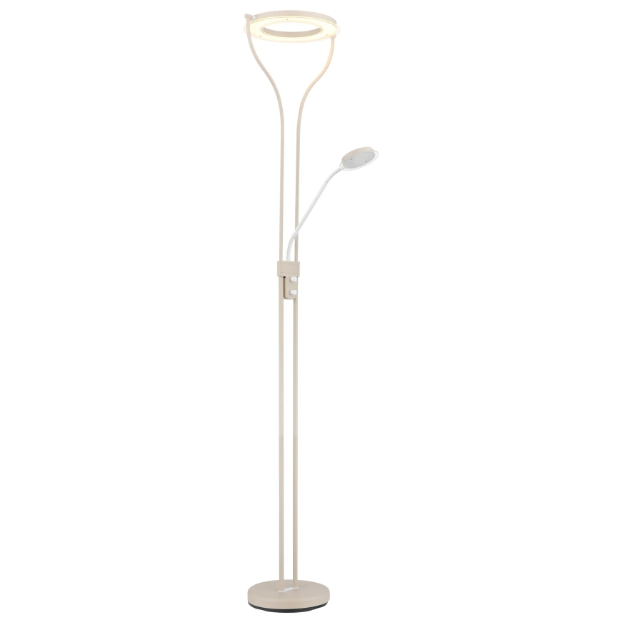 Globo - Lampadaire LED dimmable LED/20W/230V + LED/4W 3000K