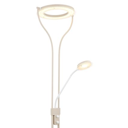 Globo - Lampadaire LED dimmable LED/20W/230V + LED/4W 3000K