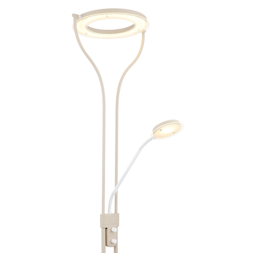 Globo - Lampadaire LED dimmable LED/20W/230V + LED/4W 3000K