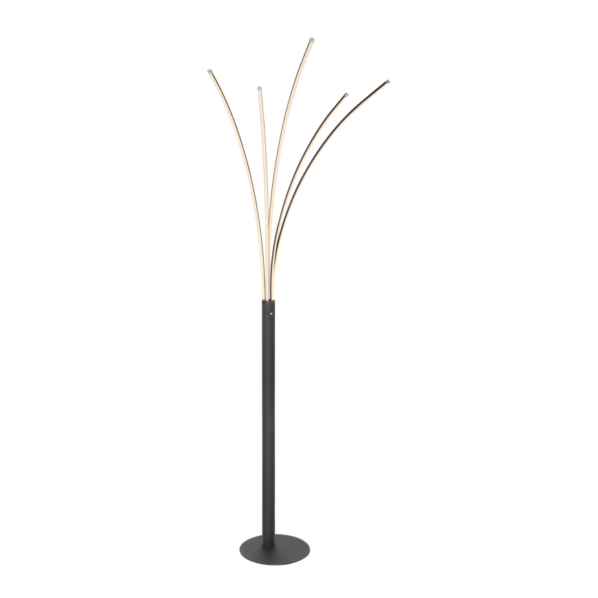 Globo - Lampadaire sur pied tactile dimmable LED/36W/230V, noir