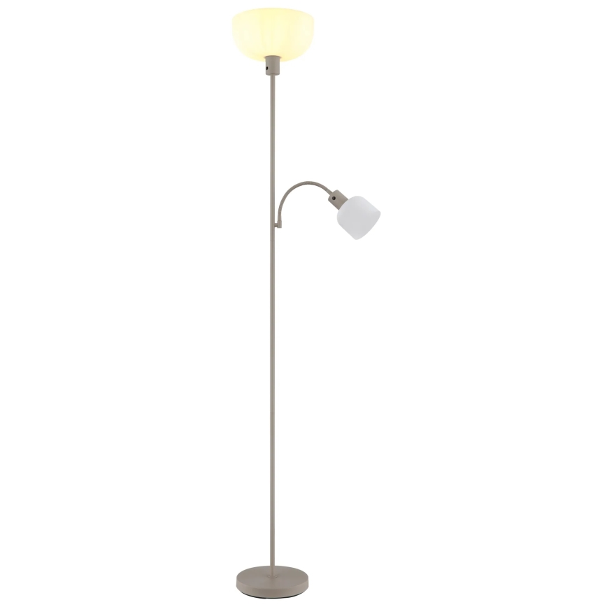Globo - Lampadaire 1xE27/40W/230V + 1xE14/25W
