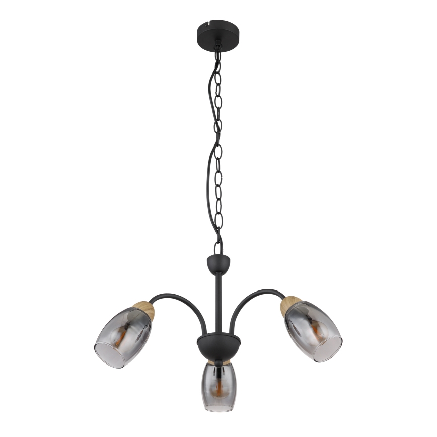 Globo - Suspension chaîne 3xE14/25W/230V
