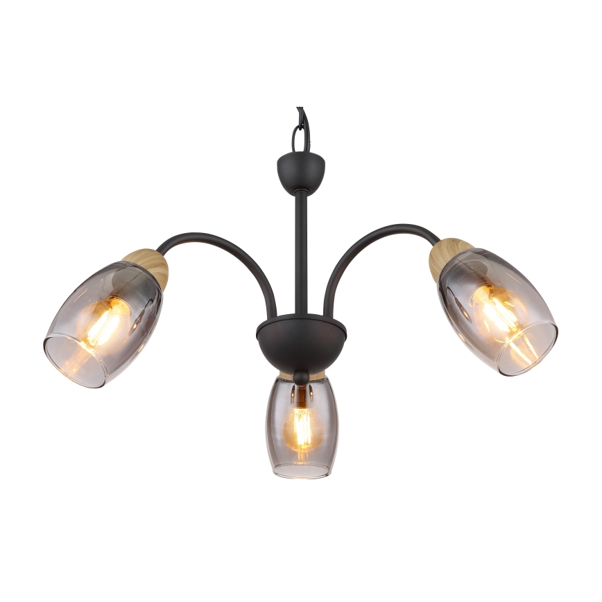 Globo - Suspension chaîne 3xE14/25W/230V