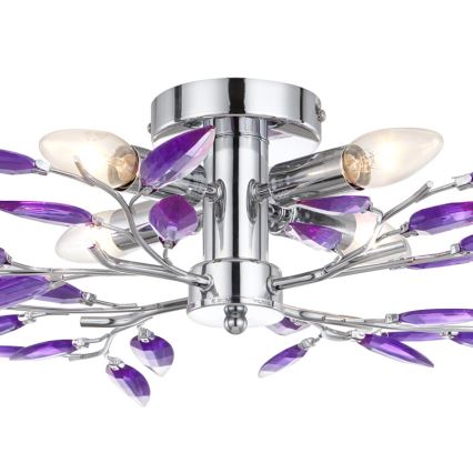 GLOBO 63165-4 - Lustre plafonnier LIBRA 4xE14/40W/230V