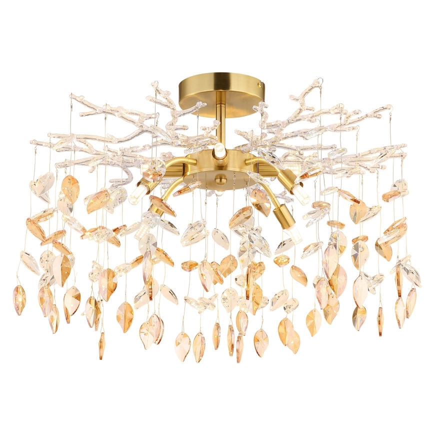 Globo - Lustre sur tige 8xG9/8W/230V doré