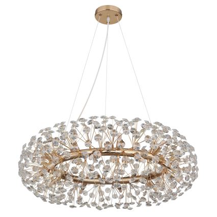 Globo - Suspension filaire LED en cristal 20xG9/3,5W/230V