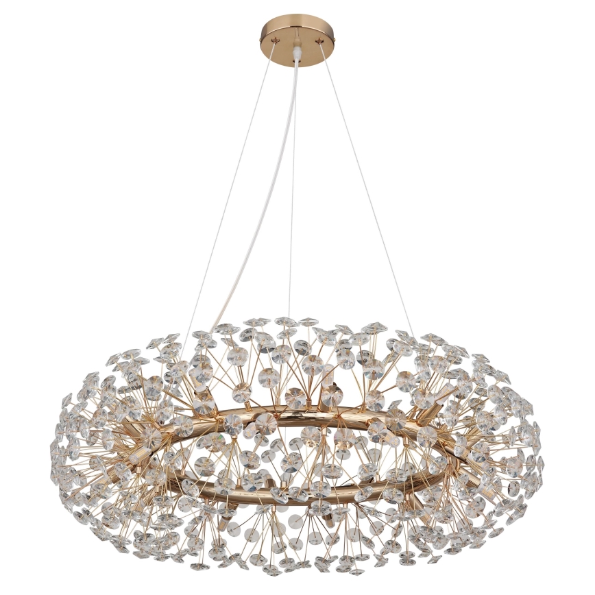 Globo - Suspension filaire LED en cristal 20xG9/3,5W/230V