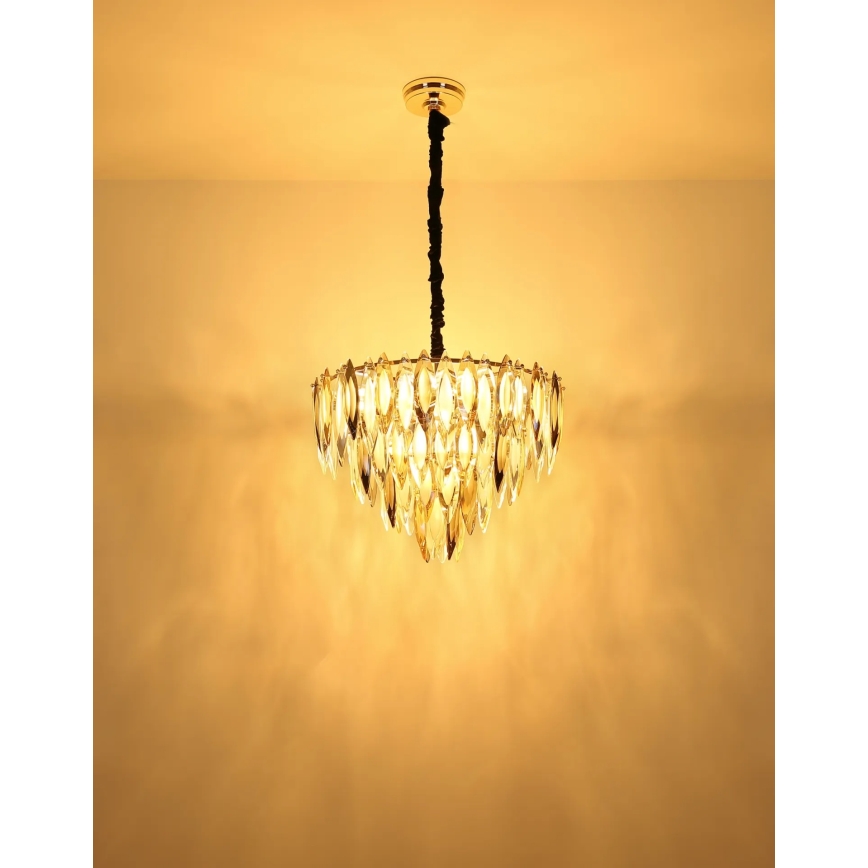 Globo - Suspension sur câble 12 x E14, 40 W, 230 V