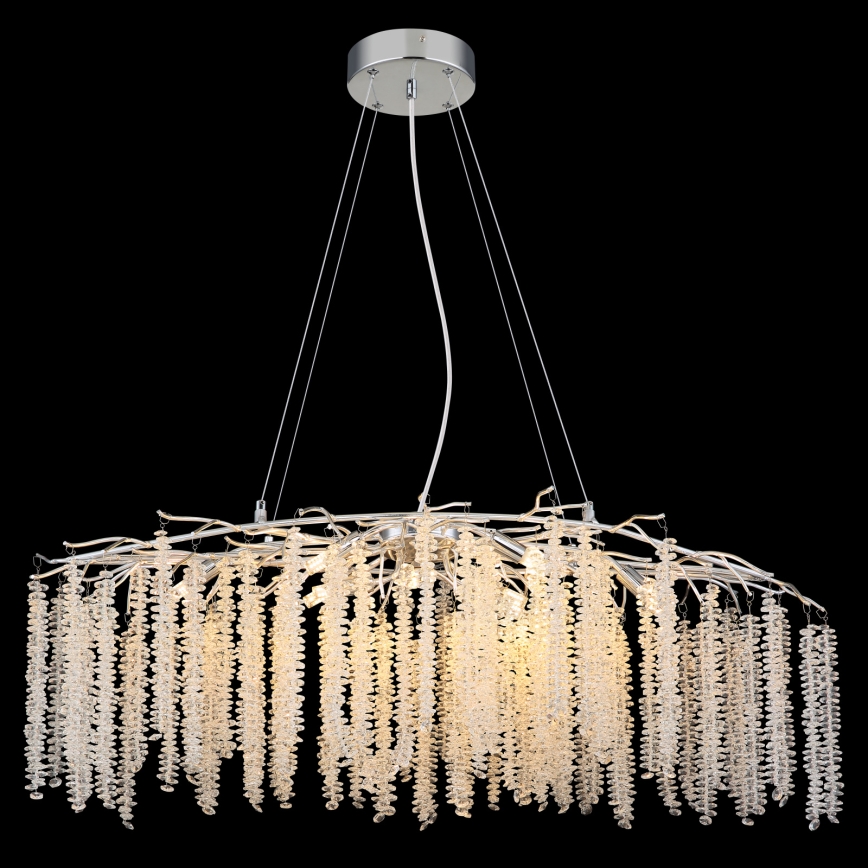 Globo - Suspension sur câble 9xG9/8W/230V