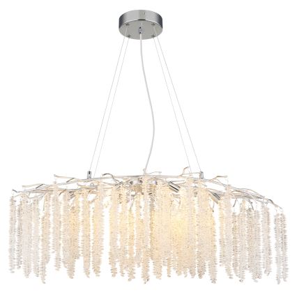 Globo - Suspension sur câble 9xG9/8W/230V