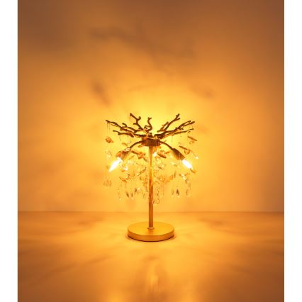 Globo - Lampe de table 3xE14/40W/230V dorée