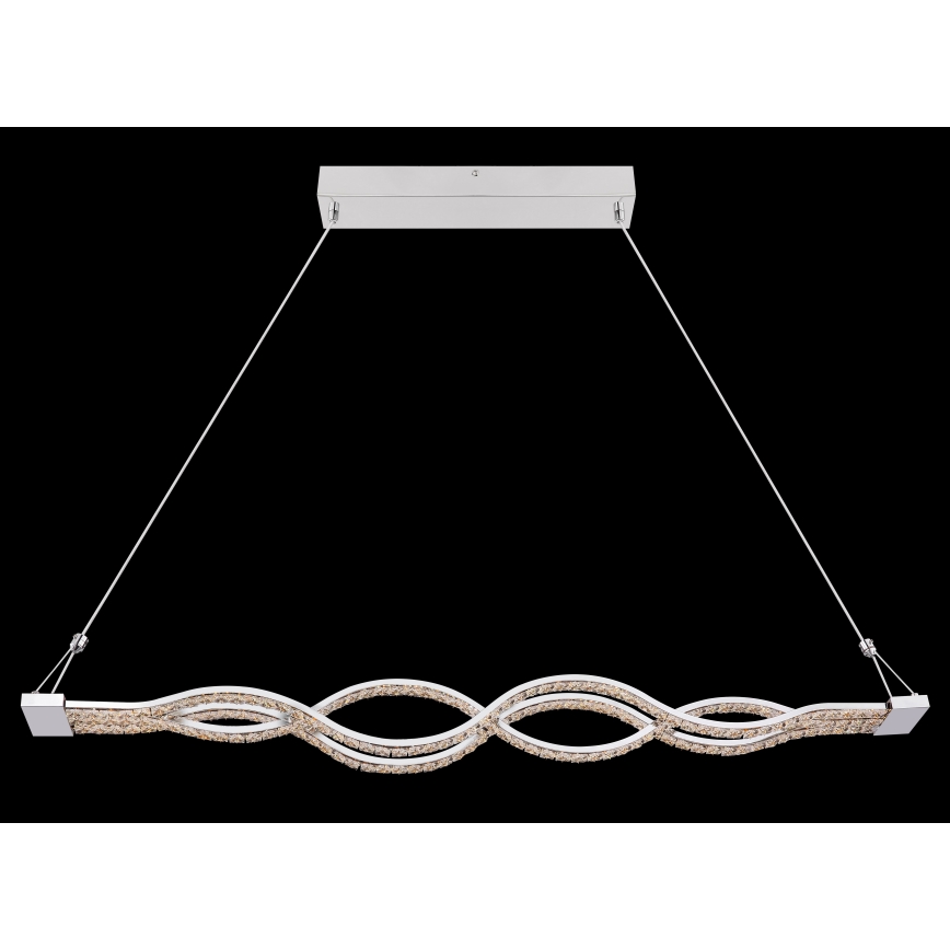 Globo - Lustre LED dimmable sur câble LED/30W/230V + télécommande