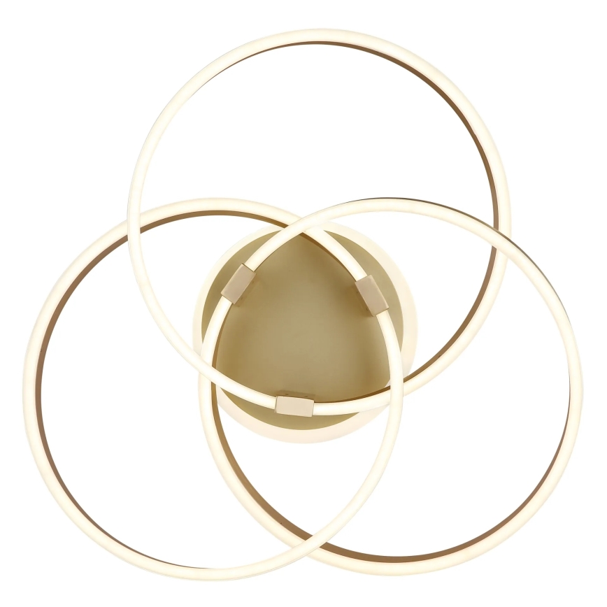 Globo - Plafonnier LED dimmable LED/56W/230V 2700-6000K 57,5x60 cm doré + télécommande