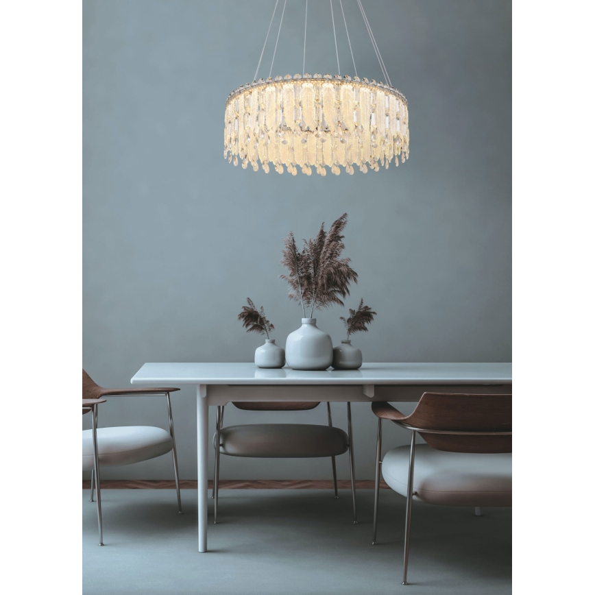 Globo - Lustre LED dimmable sur câble LED/78W/230V 2700-6000K + télécommande