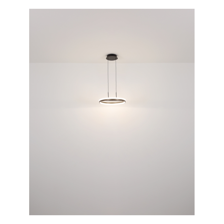 Globo - Suspension LED sur câble, 40 W, 230 V, 3000/4000/6000 K, Ø 39,7 cm