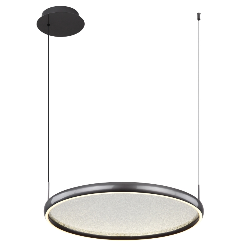 Globo - Suspension filaire à intensité variable LED/36W/230V 2700-6000K noir + Télécommande