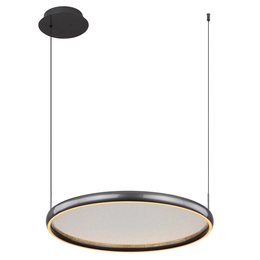 Globo - Suspension filaire à intensité variable LED/36W/230V 2700-6000K noir + Télécommande
