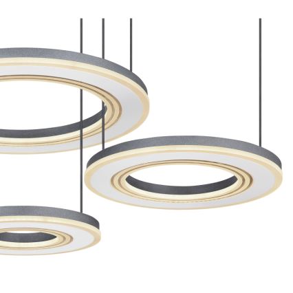 Globo - Suspension filaire à intensité variable LED/80W/230V 2700-6000K noir + Télécommande