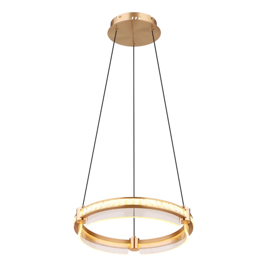 Globo - Suspension filaire en cristal à intensité variable LED/36W/230V 2700K-6000K + télécommande