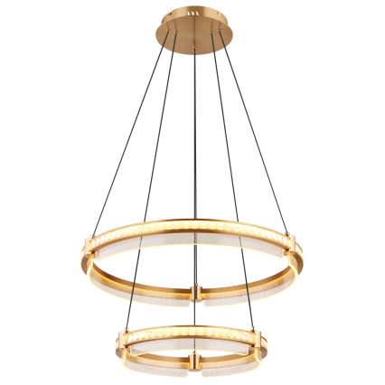 Globo - Suspension filaire en cristal à intensité variable LED/78W/230V 2700K-6000K + télécommande