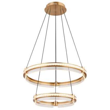Globo - Suspension filaire en cristal à intensité variable LED/78W/230V 2700K-6000K + télécommande
