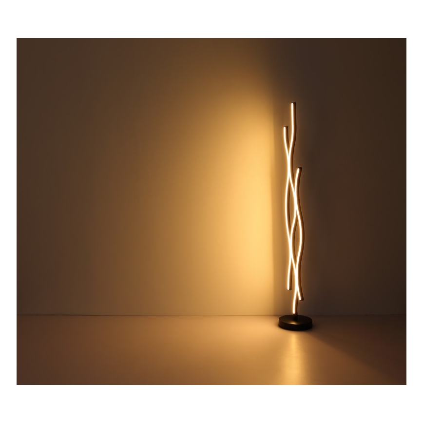 Globo - Lampadaire LED/28W/230V 3000K noir