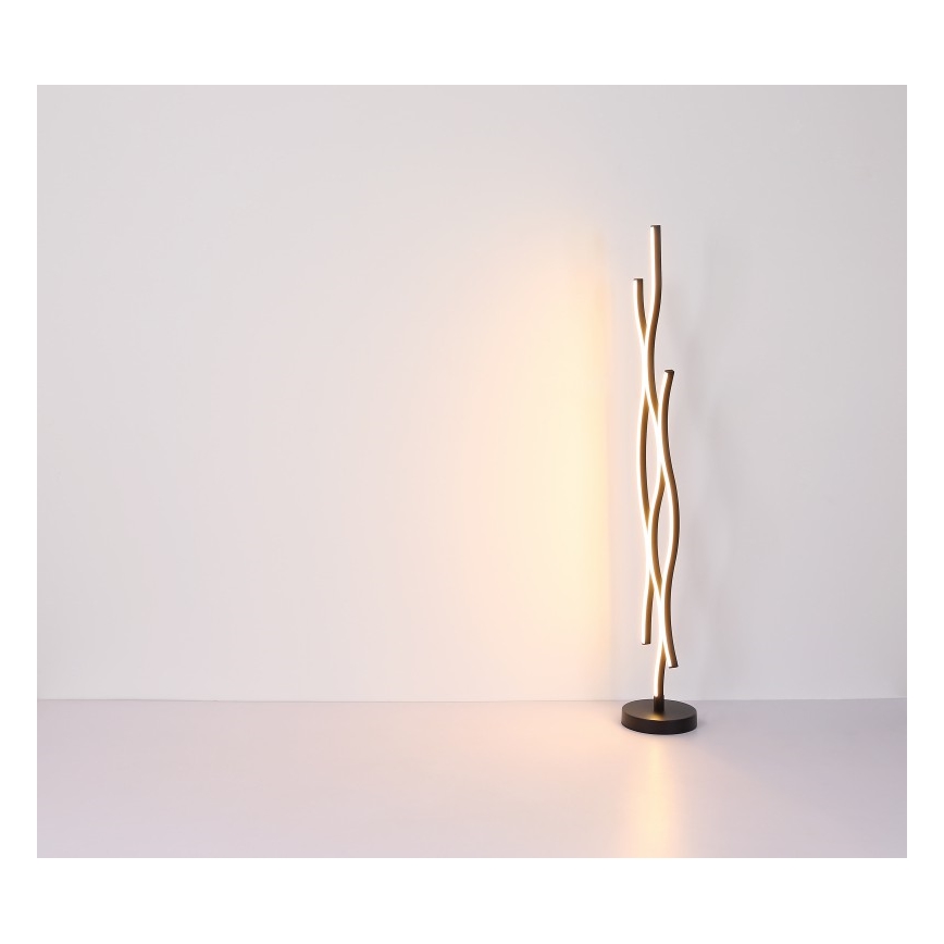 Globo - Lampadaire LED/28W/230V 3000K noir